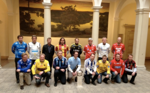 Peter, seriens i särklass mest välklädde. Detalj ur foto av Victor Friberg, Offside