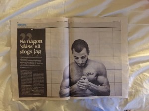 Faksimil ur Sydsvenska Dagbladet 10/1-2016